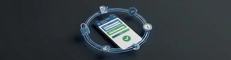 Smartphone 3D con modulo per aprire una partita IVA online. Per aprire una partita iva cosa serve?. E’ facile aprire partita iva online con spid, aprire srl online. Scopri i costi per la costituzione di srls
